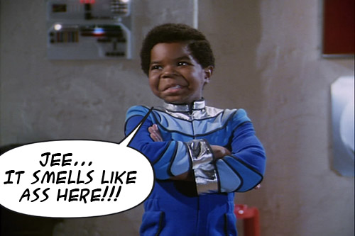 Gary Coleman incarnating an unexpected Deus Ex Machina