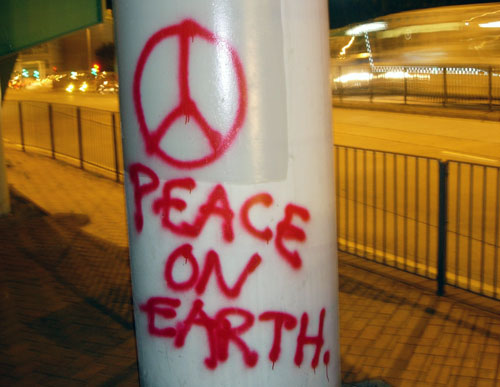 90% of the population mistake peace and love with Mercedes...